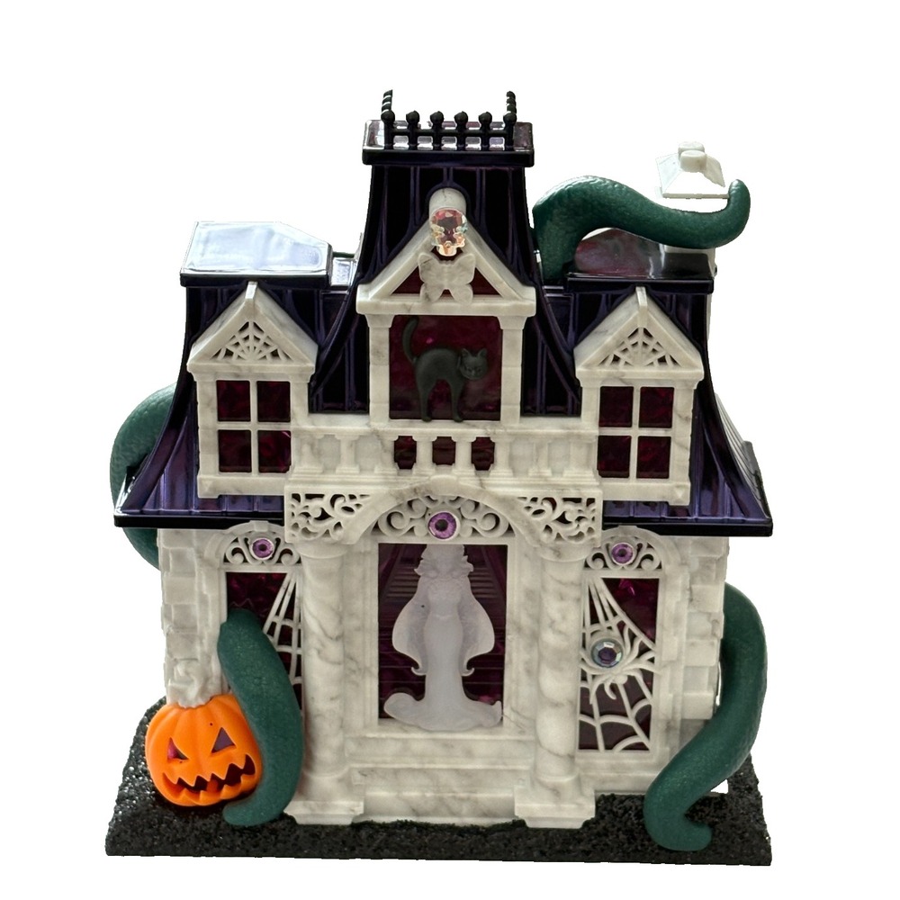 Bath & Body Works HAUNTED HOUSE Halloween PROJECTOR Wallflower Snake Cat NEW